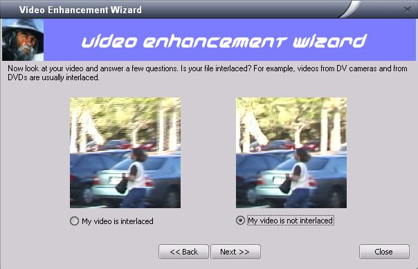 VE: use Wizard to diagnose your video for distortions