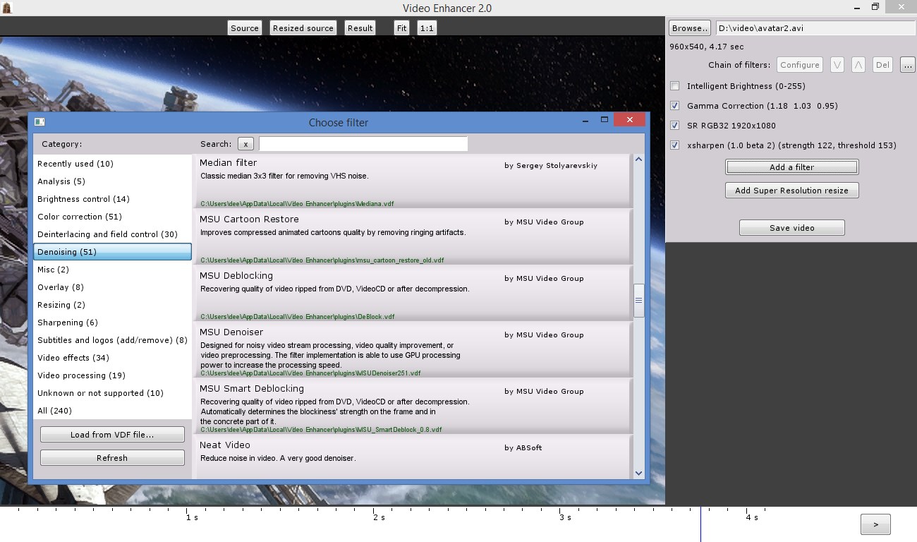 Video Enhancer 2.0.5 screenshot