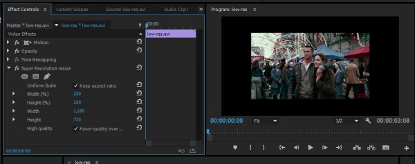 How To Upscale Video With Super Resolution Plugin In Adobe Premiere Pro